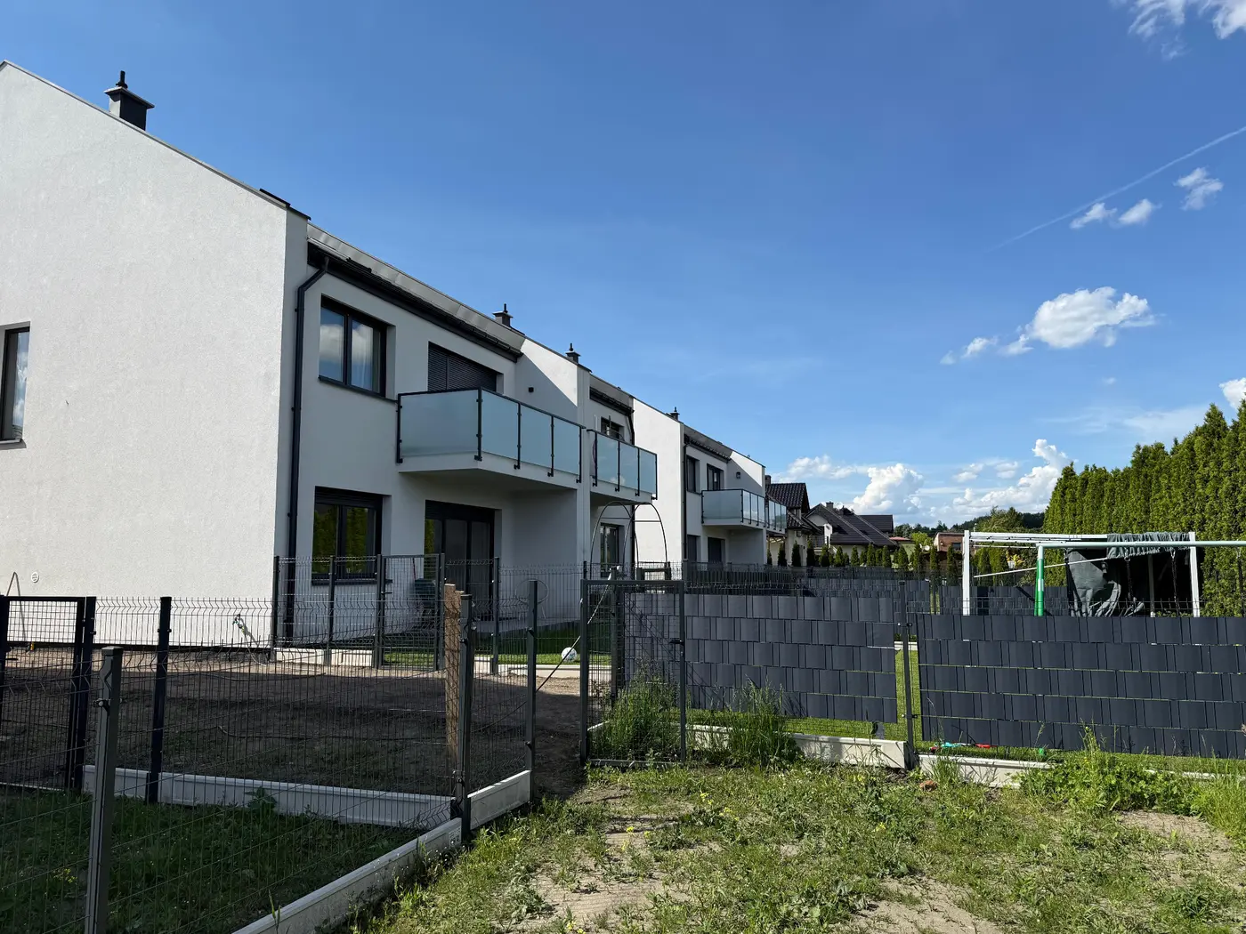 Ogródki przynależne do apartamentów